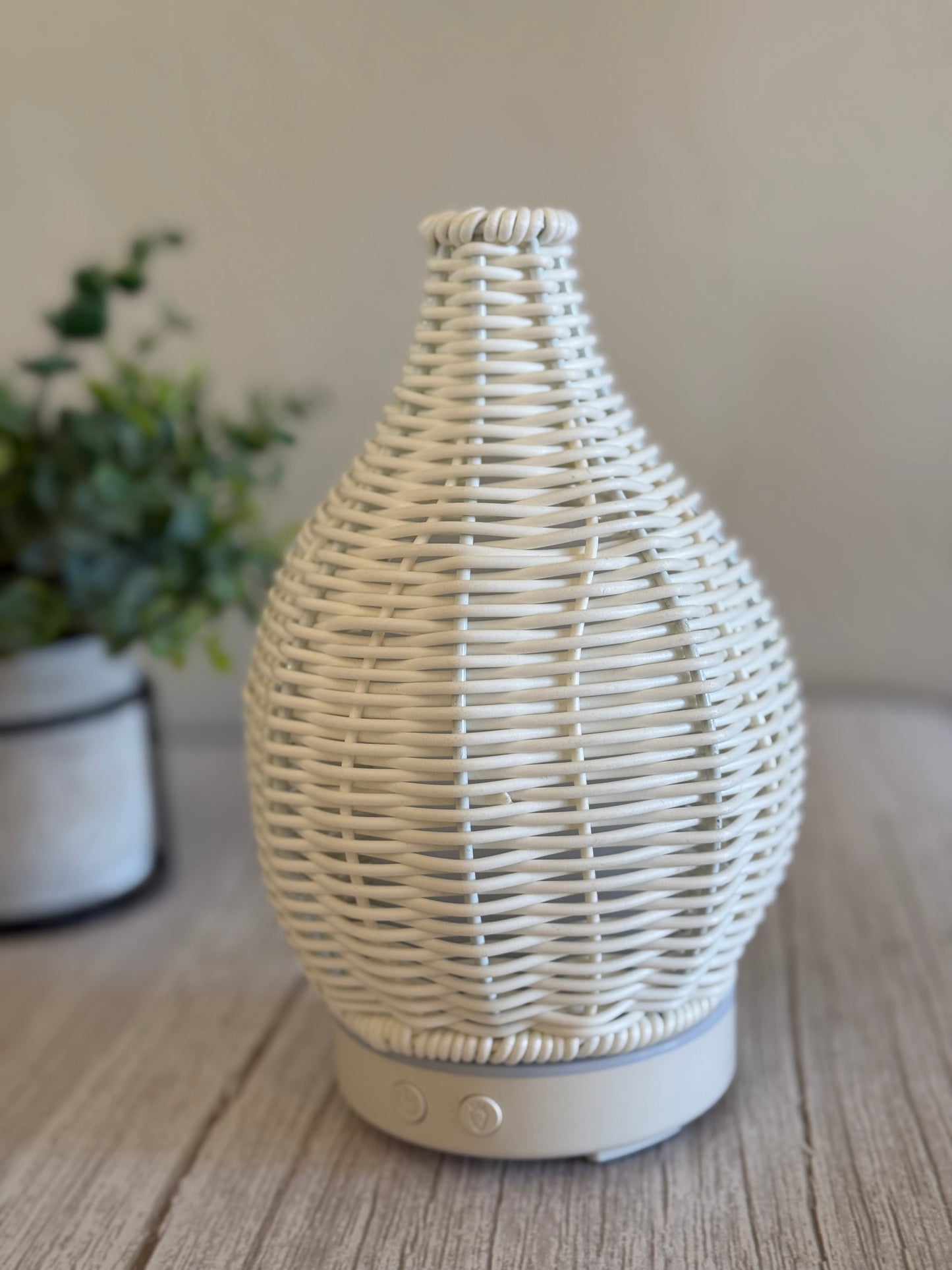 Rattan Wicker Humidifier Aroma Mist + Essential Oil Diffuser 50ML