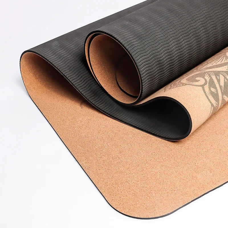 Yoga Mat Cork 4mm + Bag + Strap