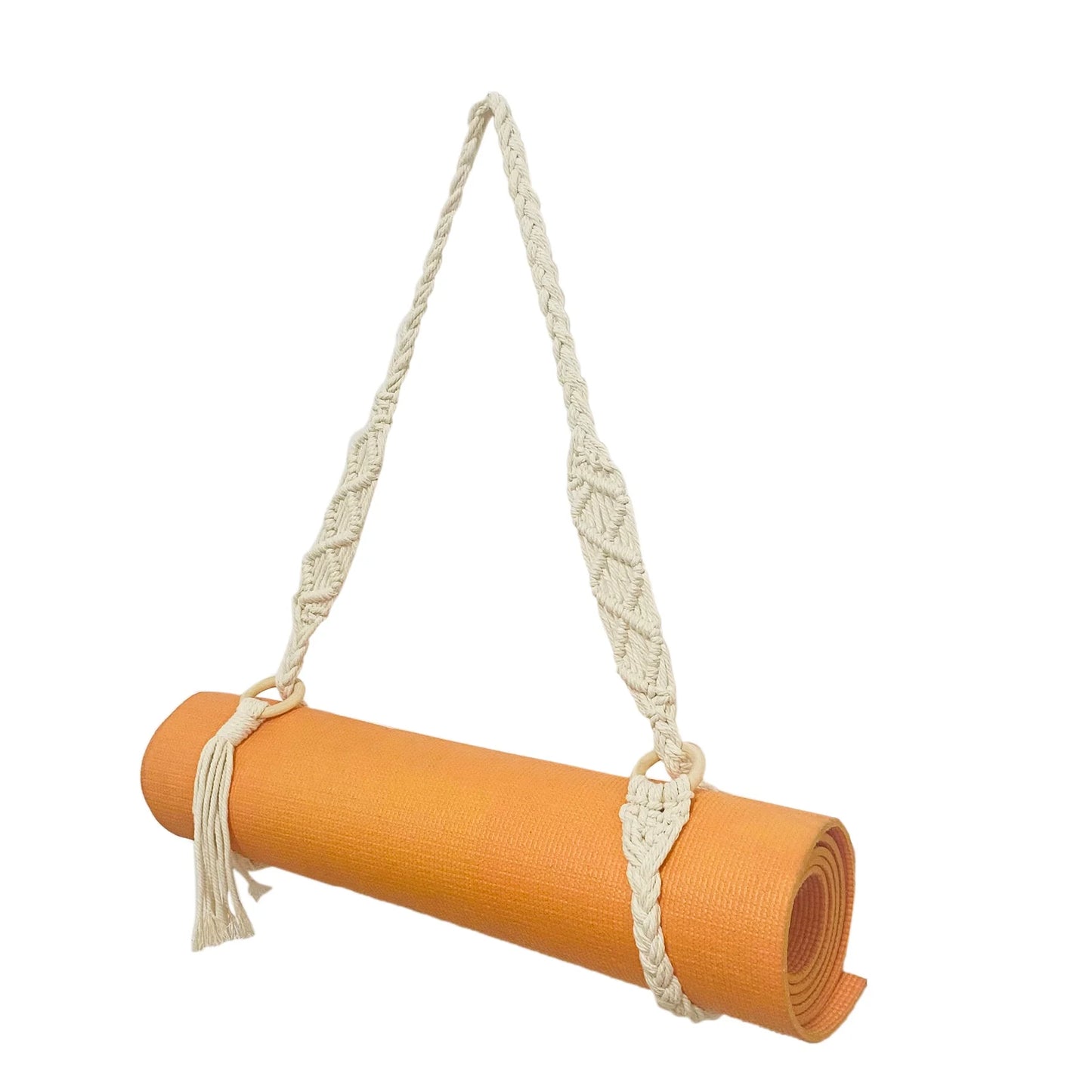 Yoga Mat Macrame Carrying Strap