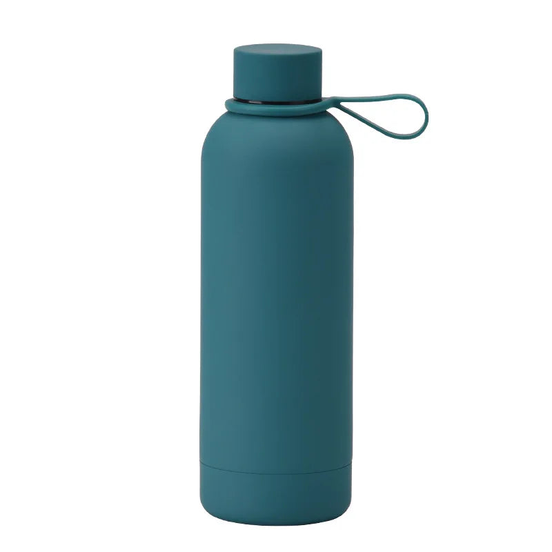 stainless steel insulated water bottle green