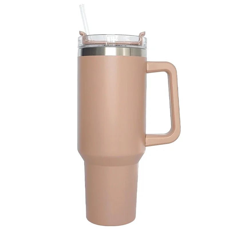 Stainless Steel Insulated Tumbler Brown