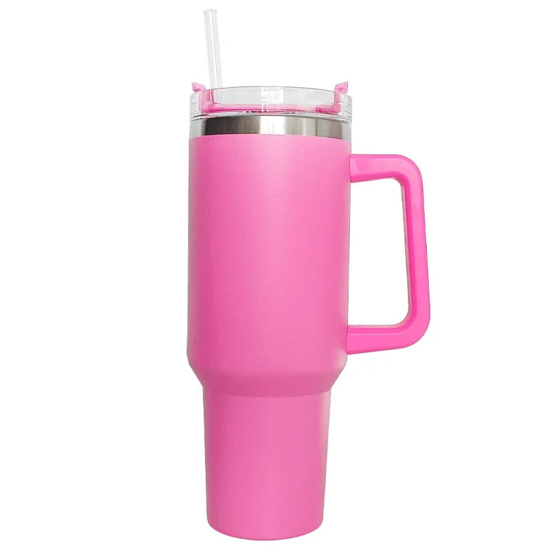 Stainless Steel Insulated Tumbler PInk